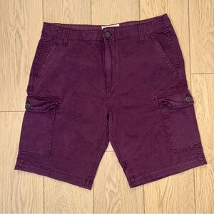 🔥SALE! ✅ Bluenotes Men’s Cargo Size 36 Purple Shorts
